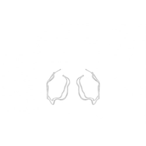 Pernille Corydon Double Wave Earring e-456-s